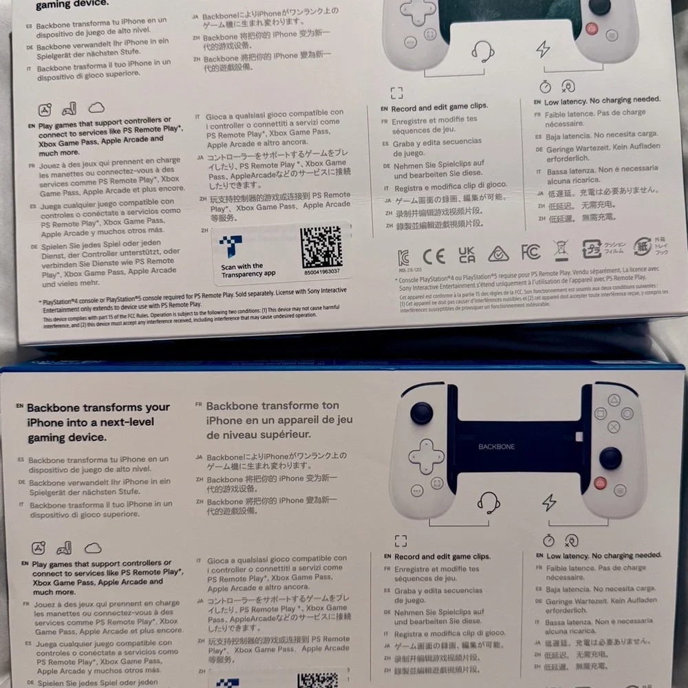Sony PlayStation Backbone White Handheld Console